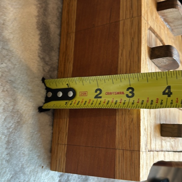 Handmade all Wood curved 4 drawer Trinket Box apothecary spice cabinet custom - Picture 8 of 11